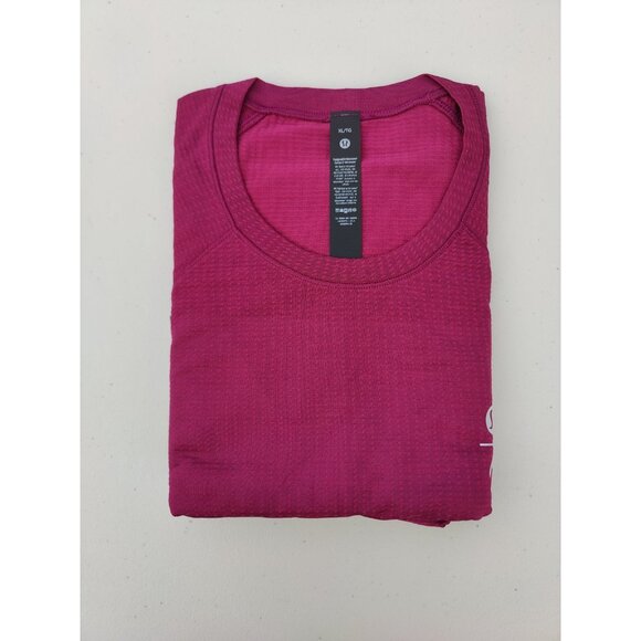 Lululemon Metal Vent Tech Long Sleeve Unisex Red* XL T-shirt - Read Description - Picture 7 of 16